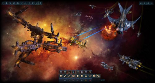 Screenshot des dark orbit browsergame multiplayer