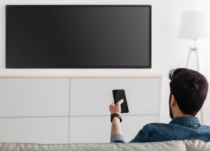 Mobile phone as a remote control for TV