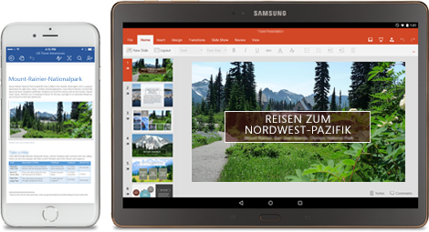 Office Mobile, image source: Microsoft