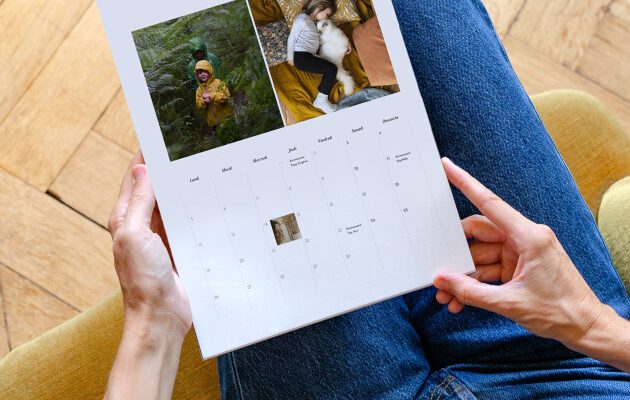 Our customized ideas for the photographic calendar to offer