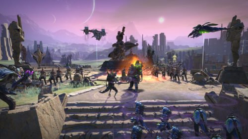Screenshot Aus Ageo of Wonders: Planetfall